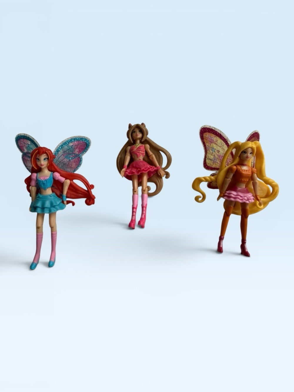 Winx Club Believix Zoomix collection of 3.75” Mini Action Figures